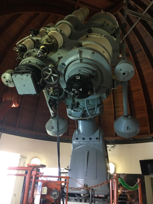 Telescope at Castel Gandolfo Observatory. Image ICN/JS