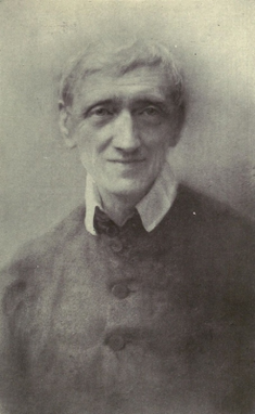 Painting of Cardinal Newman, by Jane Fortescue Seymour, c. 1876. Image public domain