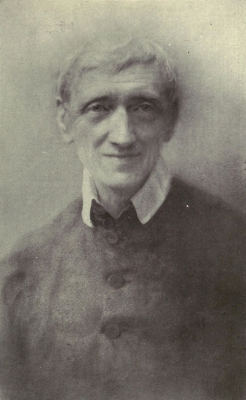 Painting of Cardinal Newman, by Jane Fortescue Seymour, c. 1876. Image public domain