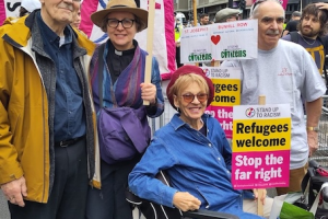 Refugees Welcome campaigners