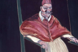 Study for Velazquez Pope II, by Francis Bacon, 1961 © Vatican Museum