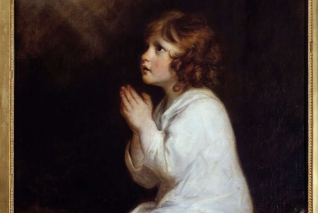 The Little Samuel in Prayer by Joshua Reynolds, 1777. Oil on canvas. © Musée Fabre, Montpellier, France