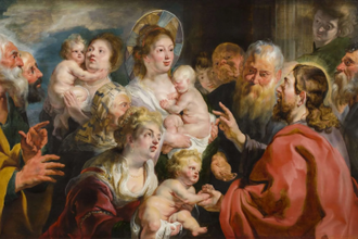Suffer the Little Children to Come Unto Me by Jacob Jordaens © Saint Louis Art Museum, USA