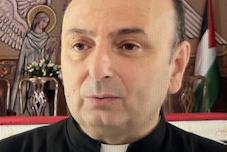 Fr Gabriel Romanelli - screenshot from April 2025 interview