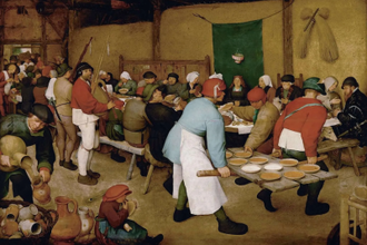 The Peasant Wedding by Pieter Breughel the Elder, 1567 © Kunsthistorisches Museum, Vienna, Austria