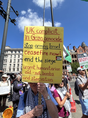 London protest 17.05.25. ICN/JS