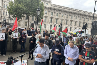 Prayers outside Downing Street