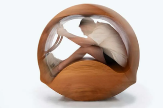 Procrustes,  designed by Fyodor Pavlov-Andreevich,   exhibited in 2023 © Ruy Teixeira & Fyodor Pavlov-Andreevich, all rights reserved