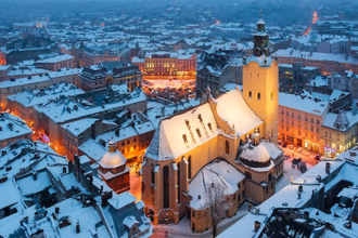 Cathedral Basilica of the Assumption, Lviv. Image by Rbrechko. finalist of European Special Award worldwide in Wiki Loves Monuments 2018