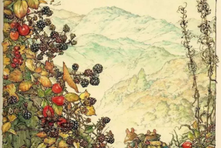Brambly Hedge, by Jill Barklem,  painted in 1979 © Brambly Hedge, 2025