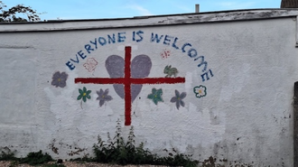The decorated artwork
