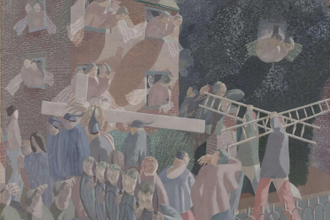 Christ Carrying the Cross,   by Sir Stanley Spencer 1920 © Tate Modern, London / Alamy / Estate of Stanley Spencer