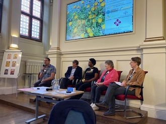 The conference panel