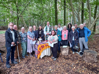 Laudato Si Animators with Mgr Paul Smith