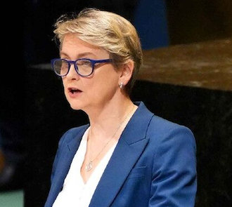 Yvette Cooper at UN General Assembly
