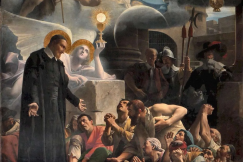 Saint Vincent de Paul bringing Galley Slaves to the Faith,  by Jean-Jules-Antoine Lecomte du Nouÿ © Church of La Sainte-Trinité de Paris