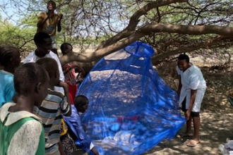 Life-saving mosquito net. Image: New Ways