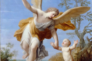 The Guardian Angel, by Franceschini © Dulwich Picture Gallery, London