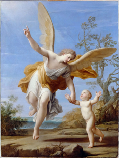 The Guardian Angel, by Franceschini © Dulwich Picture Gallery, London
