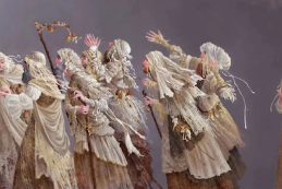Ten Lepers,  oil and acrylic on canvas, painted in 2002 by ©James C Christensen