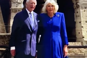 The Royal couple during their 2024 visit to Rome