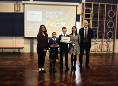 LiveSimply team with Derek Twigg MP