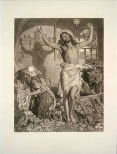 The Shadow of Death, by Frederick Stacpoole, after William Holman Hunt, published May1878 by Thomas Agnew & Sons, London © Alamyew-1-18-23-2025-2/
