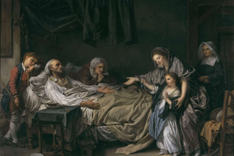 La Dame de Charité by Jean-Baptiste Greuze © Museum of Fine Arts of Lyon