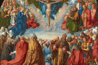 Adoration of the Trinity with Saints,  by Albrecht Dürer,  1509-1511,  Oil on polar panel  © Kunsthistorisches Museum, Vienna