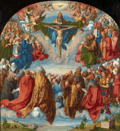 Adoration of the Trinity with Saints,  by Albrecht Dürer,  1509-1511,  Oil on polar panel  © Kunsthistorisches Museum, Vienna