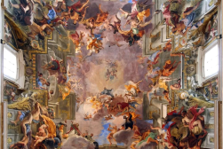 Triumph of St Ignatius of Loyola  by Andrea Pozzo   1694 © Church of Sant'Ignazio, Rome
