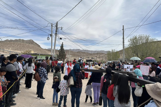 Migrants at US/Mexico border, Credit: Columban Missionaries