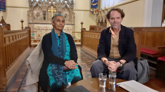 Melanie Nazareth and Rupert Read, Credit: Green Christian