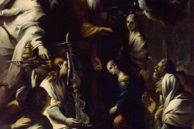 Presentation of the Virgin in the Temple, by Pietro Testa, 1641-43 © The Hermitage Museum, St. Petersburg