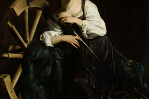 Saint Catherine of Alexandria, by Caravaggio, 1598-99 © Thyssen-Bornemisza Museum, Madrid