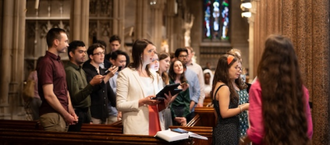 Children at summer and pastoral camps in Our Lady of Peace, Amman. © ACN
