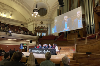 The Emergency Briefing at Methodist Central Hall