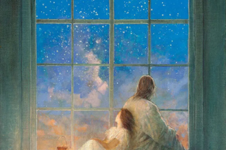 Trust in Jesus, Painting by Yongsung Kim, 2019,  Oil on canvas  © Yongsung Kim, all rights reserved