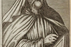 Saint John of Damascus, Engraving by André Thevet (1504-1590), Issued circa 1590 © Christian Art