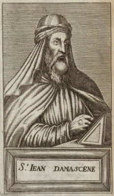 Saint John of Damascus, Engraving by André Thevet (1504-1590), Issued circa 1590 © Christian Art