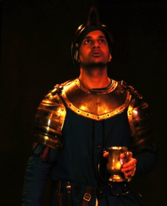 Fayez Bakhsh gave a powerful performance in the London production