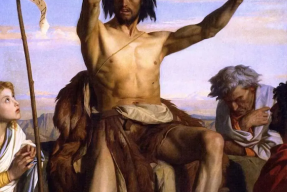 John the Baptist, by Alexandre Cabanel (1823-1889). Painted in 1849. Oil on canvas © Musée Fabre, Montpellier, France