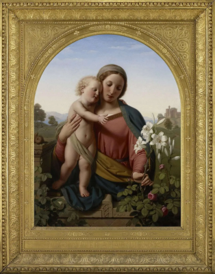 Madonna and Child by Franz Ittenbach, 1855 © Minneapolis Institute of Art