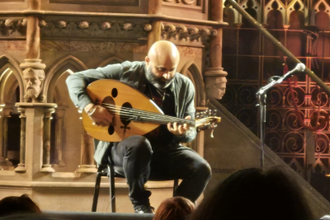 Oud player Saied Silbak