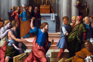 Christ Driving the Money Changers from the Temple by Garofalo.1540 © Alamy / National Galleries of Scotland
