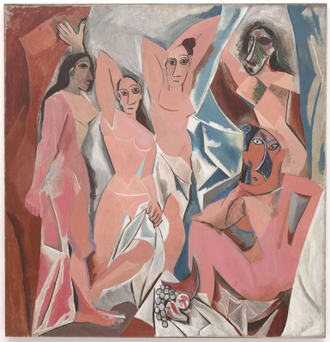 Les Demoiselles d'Avignon, by Pablo Picasso © Museum of Modern Art, New York