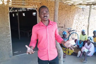 Adérito Benjamim Monteiro, catechist at Chapel of St Anthon, Capo Delgado; Image © ACN