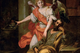 Saint Joseph's dream by Daniele Crespi. Painted between 1620 and 1630 © Kunsthistorisches Museum, Vienna