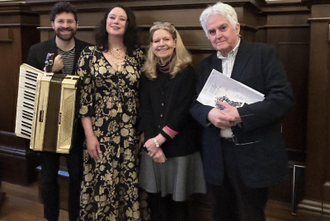 Matt Redman, Patricia Hammond, Gabrielle Lister and Kenneth Michaels at Farm Street.
