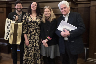 Matt Redman, Patricia Hammond, Gabrielle Lister and Kenneth Michaels at Farm Street.
